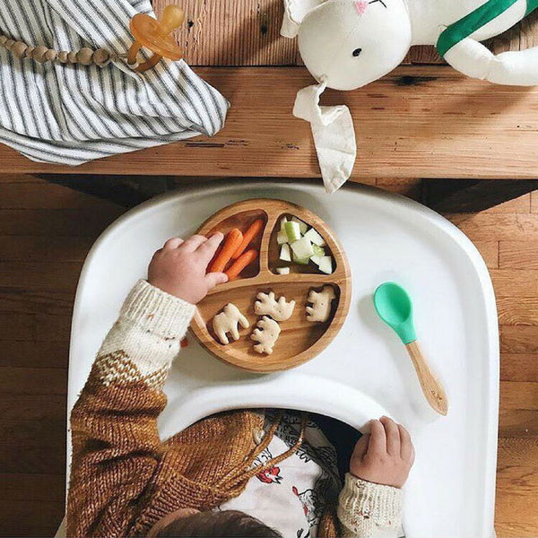 Bamboo Suction Baby Plate & Spoon