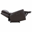 Carey Leather Power Reclining Sofa with Power Headrests