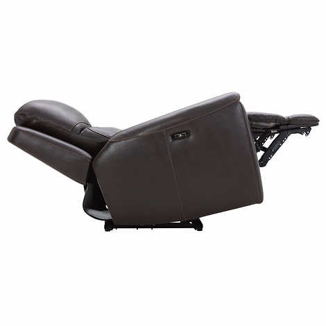 Carey Leather Power Reclining Sofa with Power Headrests