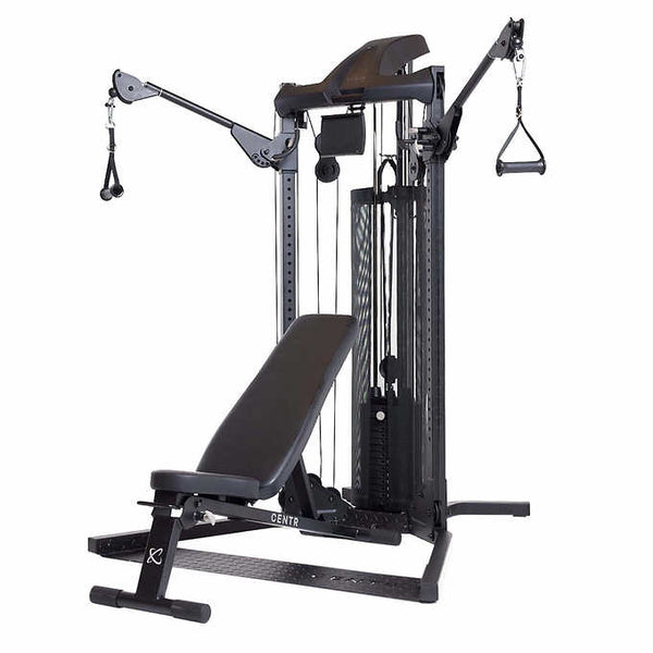 Centr 1 Home Gym Functional Trainer With Folding Workout Bench
