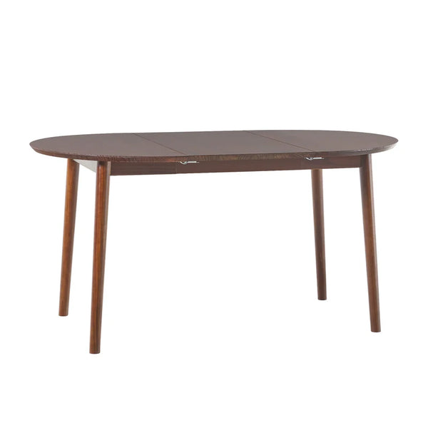 Damsel Mid-Century Extension Dining Table -  Walnut