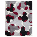 Disney Mickey Mouse Indoor Rug , Toss Red 5'3