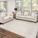 Regent Area Rug Collection, Mallory Cream  7' x 10'  (240 cm x 305 cm)