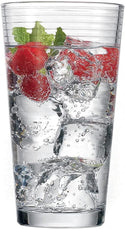 Highball Glass Cups, Premium Quality 17oz / 502ml - Set of 10