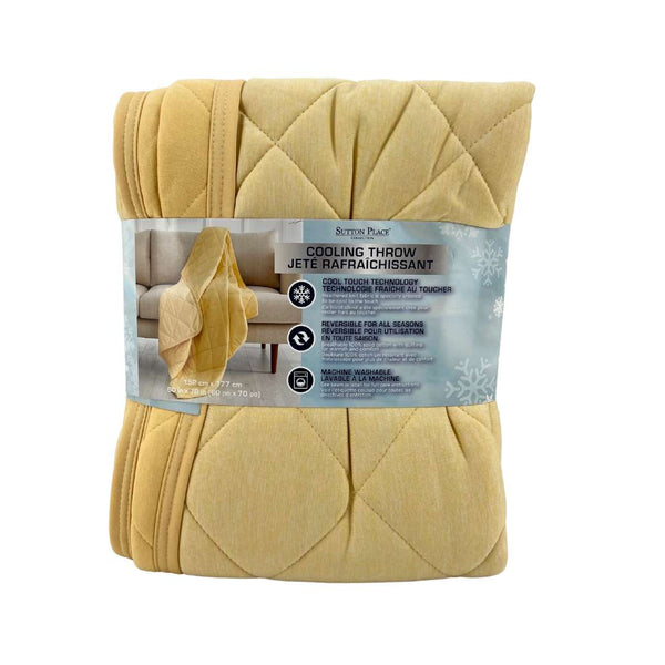 Sutton Place Collection Cooling Blanket (Yellow)