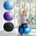 Wenqik 3 Pcs Exercise Ball Stand Holder - Clear