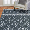 Zurich Shag Rug Collection, Catina Gray 5'3