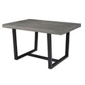 Durango Distressed Wood Dining Table -Grey