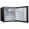 Galanz 1.7 Cu Ft Single Door Mini Fridge, Black