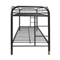 Furniture Thomas Bunk Bed Twin Over Twin in Black