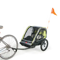 Allen Sports Deluxe 2-Child Bicycle Trailer & Stroller