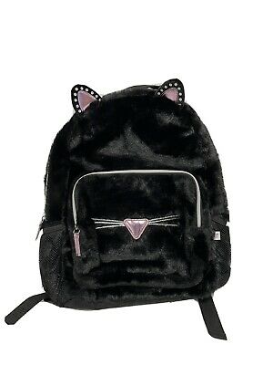 Girl's Faux Fur Backpack