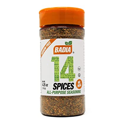 Badia 14 Spices All Purpose No Salt 4.25 oz (120 gr)