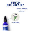 Birth and Baby Oil 2 oz / 59 ml
