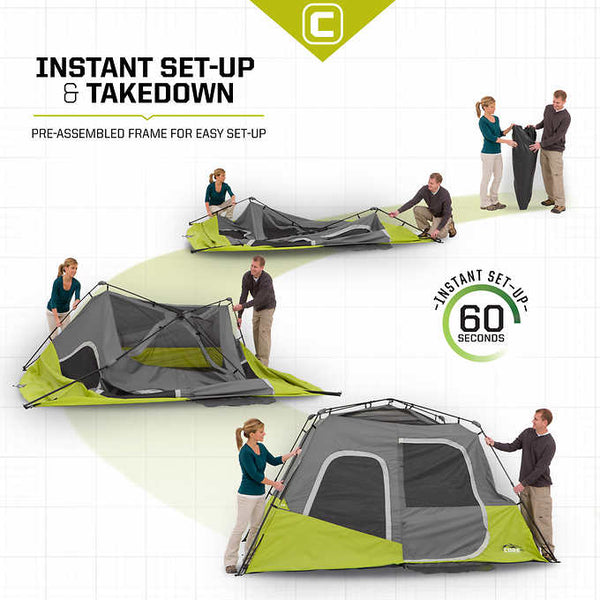 CORE 6-person Instant Cabin Tent