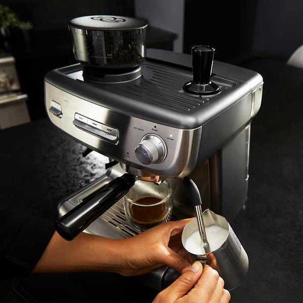 Calphalon Temp iQ Espresso Machine with Grinder and Steam Wand