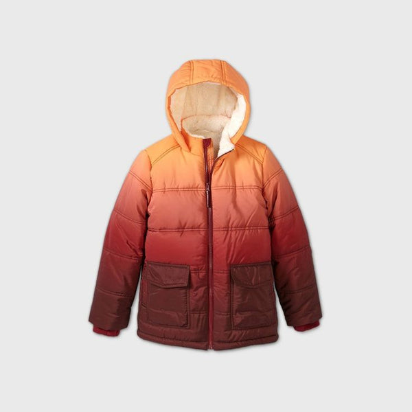 Puffer Jacket Orange XL (16)