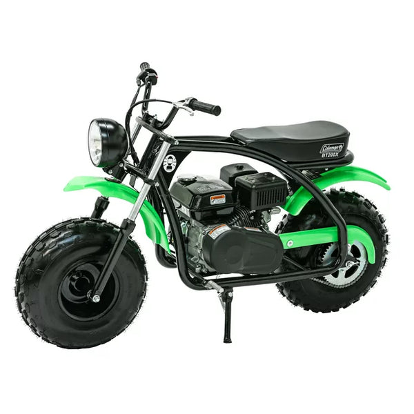 Coleman BT200X-G 196CC Gas Powered Green Mini Bike