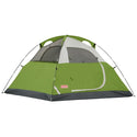 Coleman Sundome 6 Person 10 x 10 Feet 2-Pole Camping Tent, Green