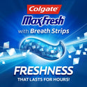 Colgate MaxFresh Stain Removing Toothpaste, Cool Mint - 206 gr