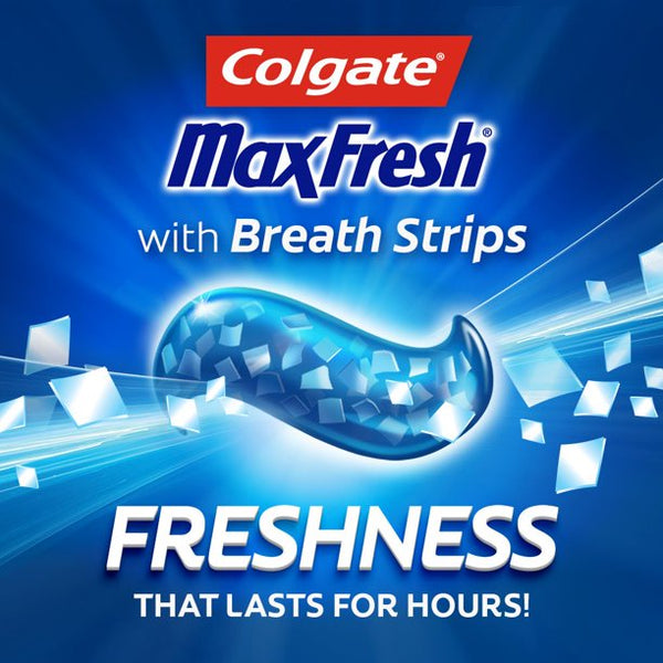 Colgate MaxFresh Stain Removing Toothpaste, Cool Mint - 206 gr