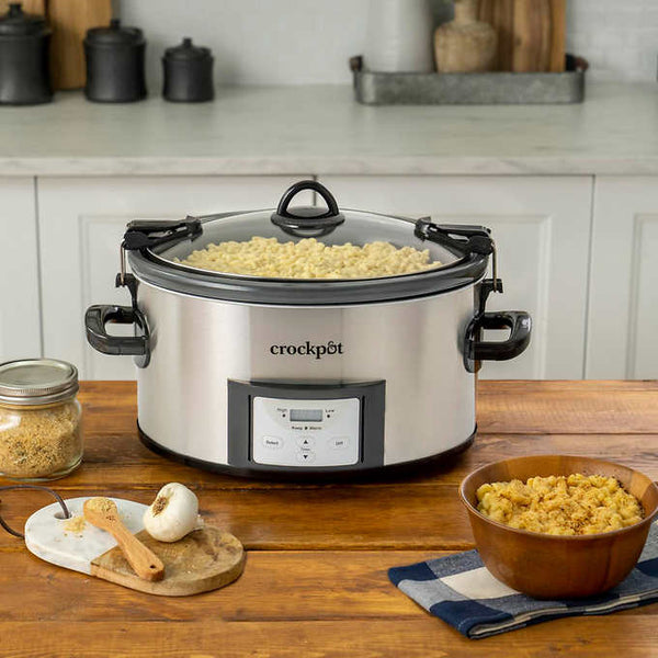 Crock-Pot 7-Quart Easy Clean Slow Cooker with Locking Lid