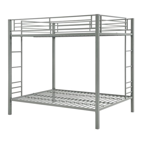 Dhp Full Over Full Metal Bunk Bed With Ladder  For Kids