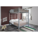 Dhp Full Over Full Metal Bunk Bed With Ladder  For Kids