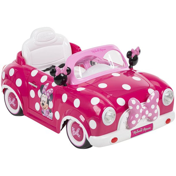 Disney Minnie Mouse Convertible Car - Electric Ride-On by Huffy