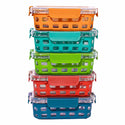 Ello 10-piece Glass Meal Prep Food Storage Container Set