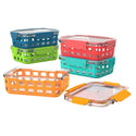 Ello 10-piece Glass Meal Prep Food Storage Container Set