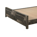 Evie Solid Wood Platform Bed King Size