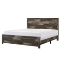 Evie Solid Wood Platform Bed King Size