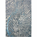 Feizy Jewel Area Rug Blue-Silver   7' x 10'  (240 cm x 300 cm)