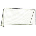 Backyard Soccer Goal, 12 Ft. x 6 Ft. Soccer Net, Black