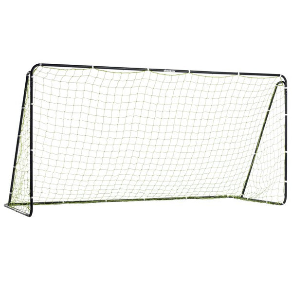 Backyard Soccer Goal, 12 Ft. x 6 Ft. Soccer Net, Black