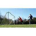 Backyard Soccer Goal, 12 Ft. x 6 Ft. Soccer Net, Black