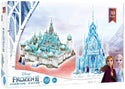 Frozen 2  Arendelle & Ice Castle 343 Piece 3D Puzzle Set