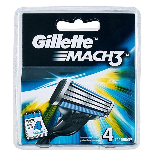 Gillette Mach3 (Refills) - 4x