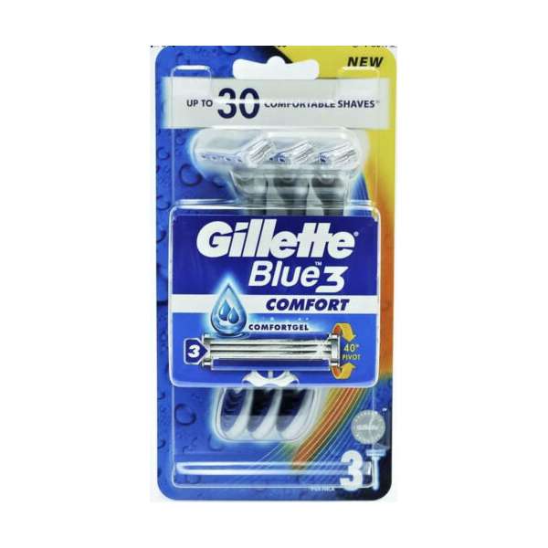 Gillette Blue 3 Disposable Razors Comfort 3's