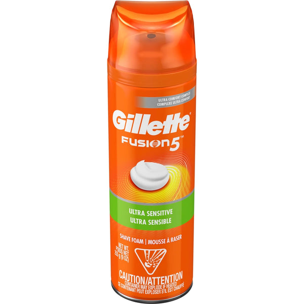 Gillette, Fusion 5 - Shave Gel, Ultra Sensitive 198 gr