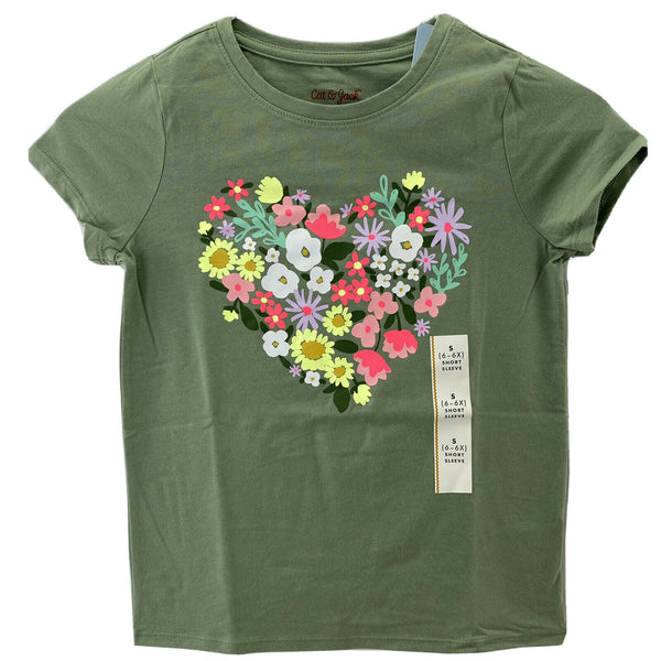 Girl's T-shirt Sage Flower Pioneer (14-16)