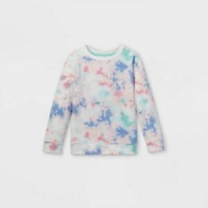 Girl's Tie Die Long Sleeve Pullover (14-16)