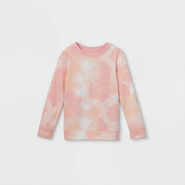 Girl's Tie Die Long Sleeve Pullover (14-16)