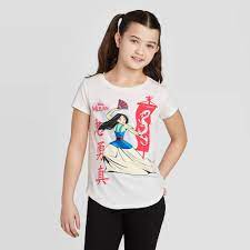 Girl's Mulan Graphic T-Shirt (4-5)