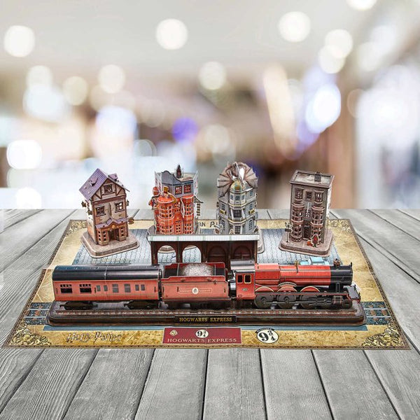 Harry Potter Hogwarts Express and Diagon Alley 3D Puzzle