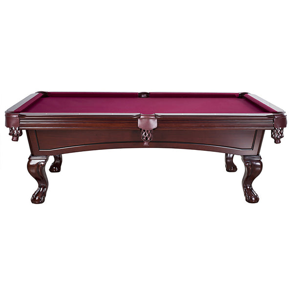 Hathaway Augusta 8-ft Non-Slate Pool Table - Mahogany Finish