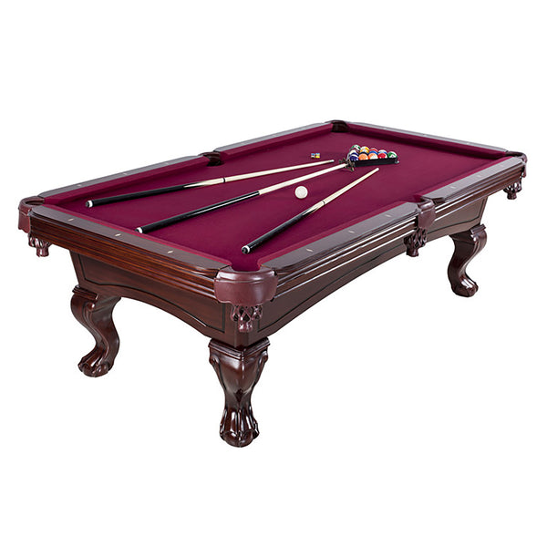 Hathaway Augusta 8-ft Non-Slate Pool Table - Mahogany Finish