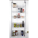 Home Basics Over the Door Kitchen Pantry Organizer, Grey, 5 Shelves