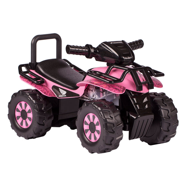 Honda Pink HD Camo Utility ATV Ride-On